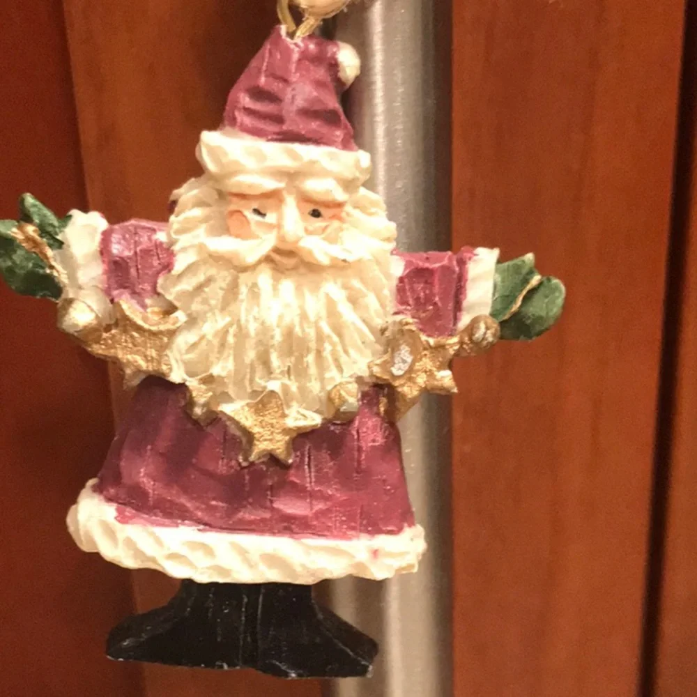 Set of two Christmas ornaments